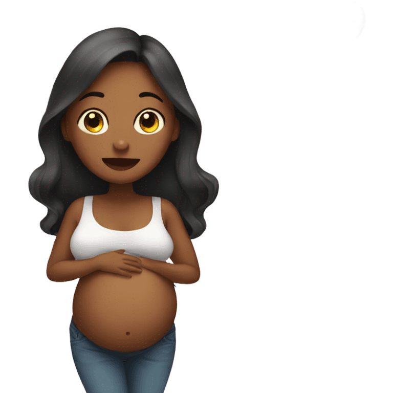 Pregnant emoji