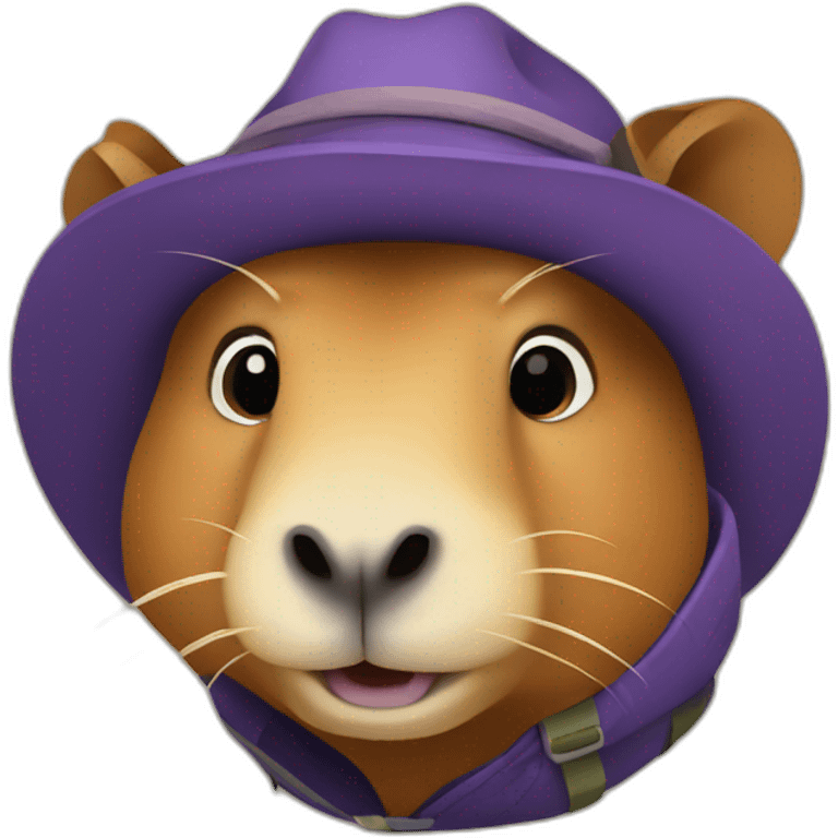 capybara traveler emoji