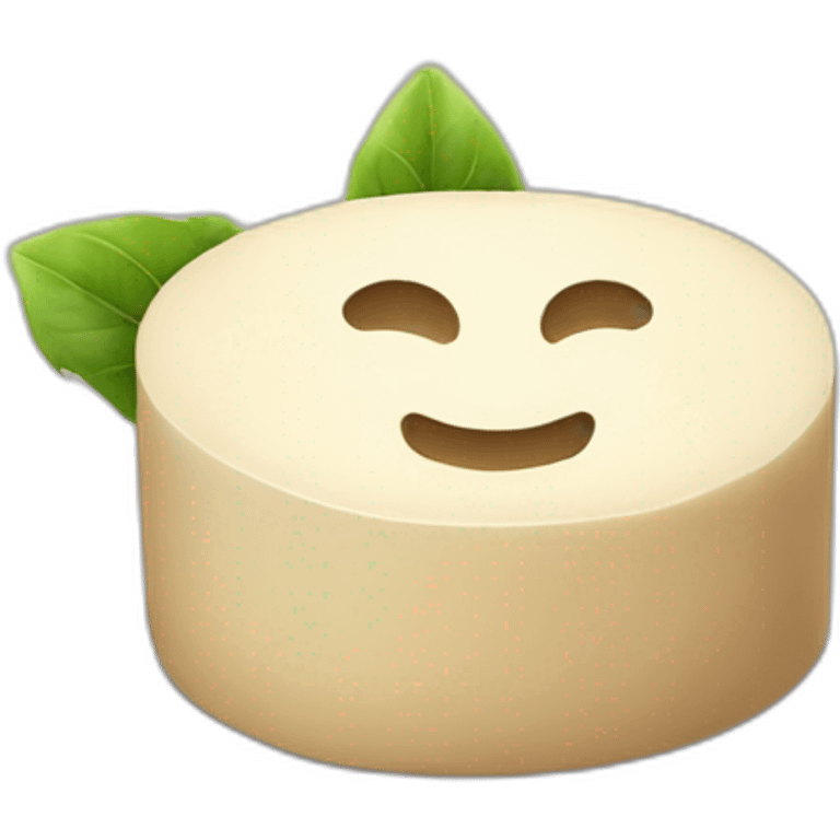 round tofu emoji