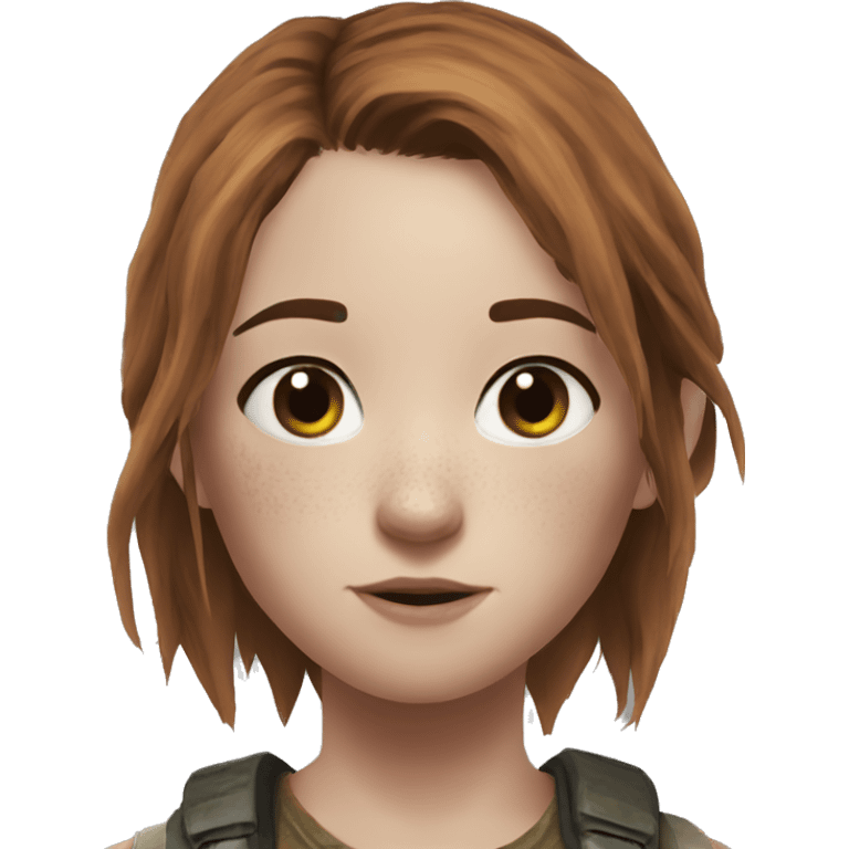 Ellie the last of us Little bit dezoom emoji