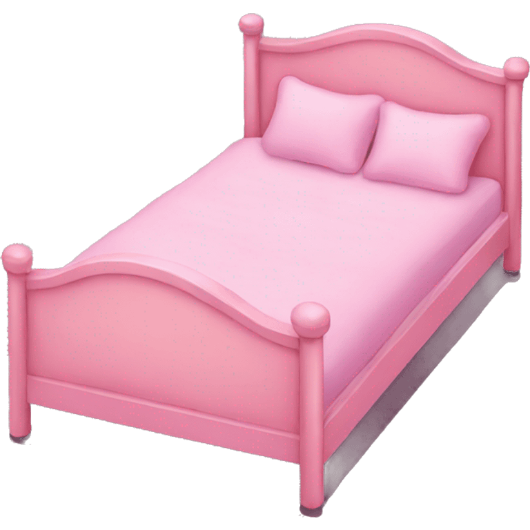 pink bed emoji