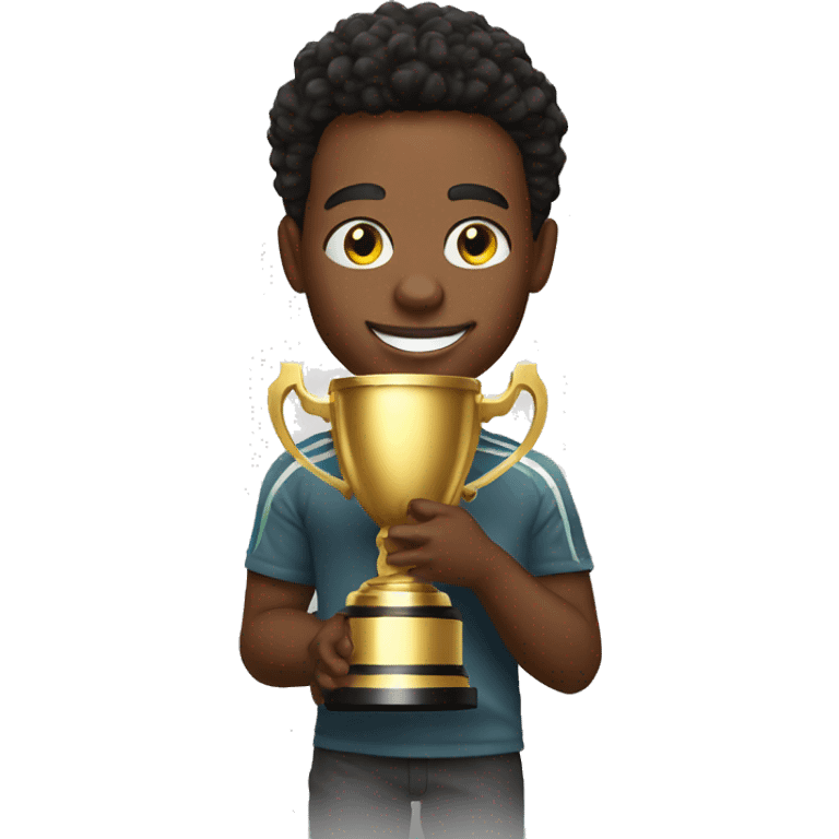 Ivan toney with a trophy emoji