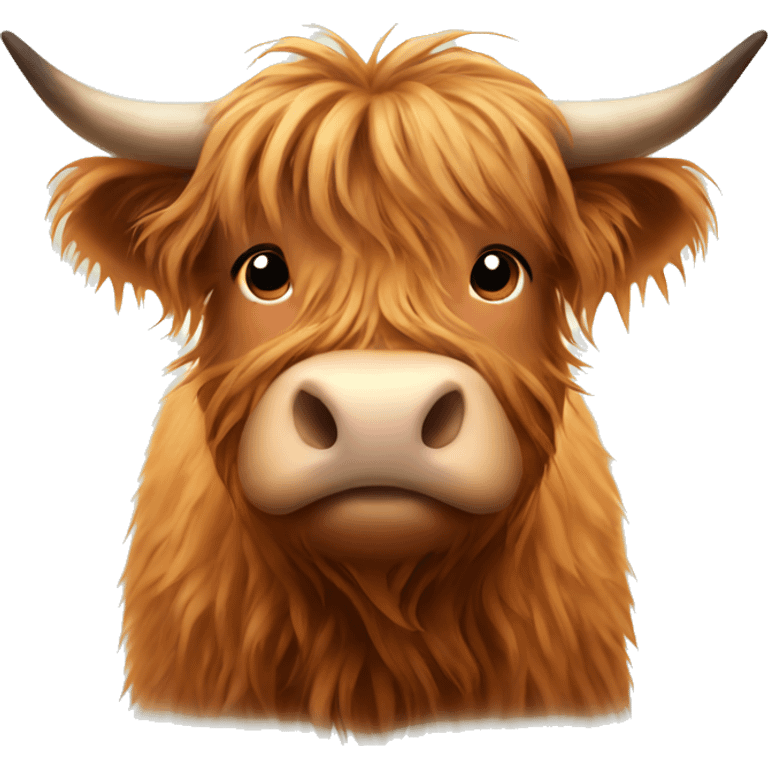 Highland cow emoji