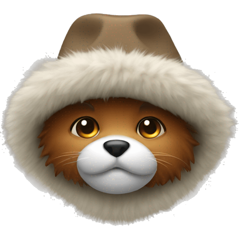 Fur hat emoji