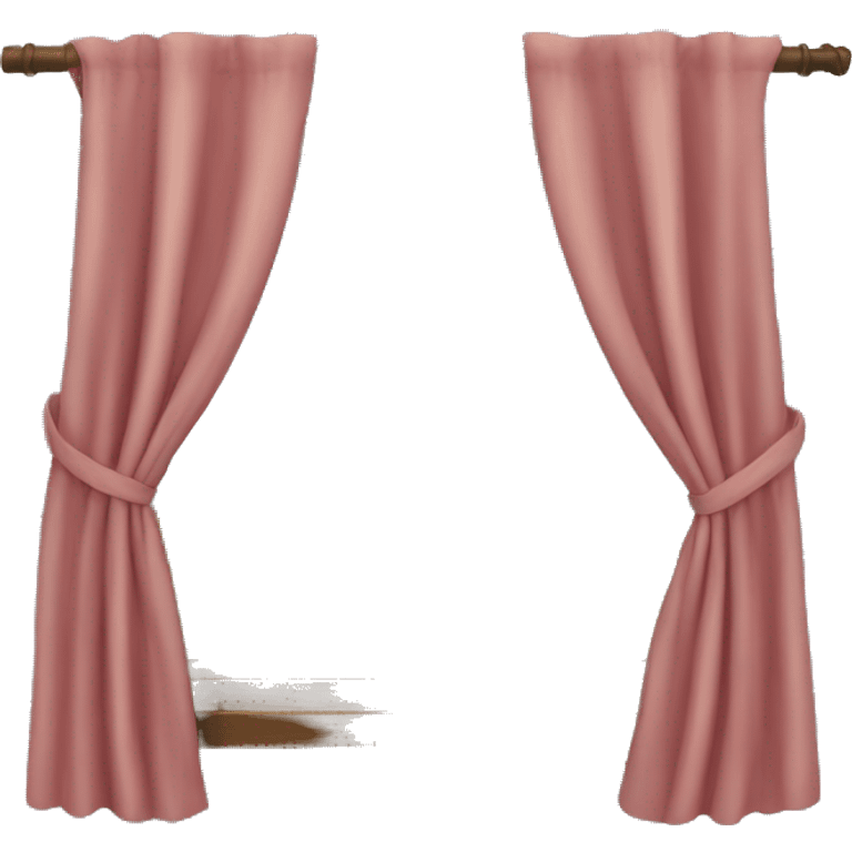 Brocken curtain emoji