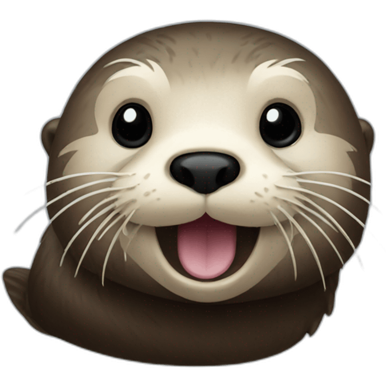 sea otter emoji