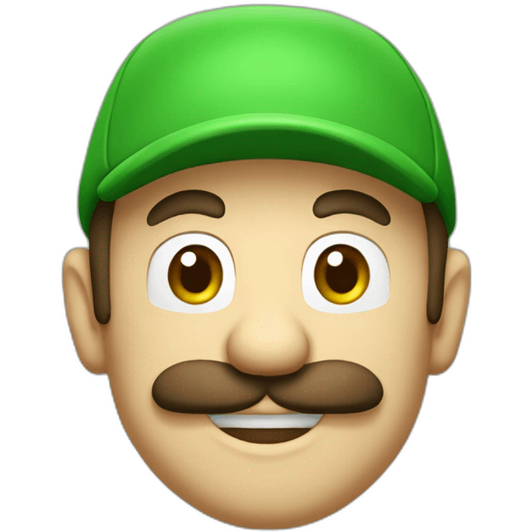 luigi head emoji