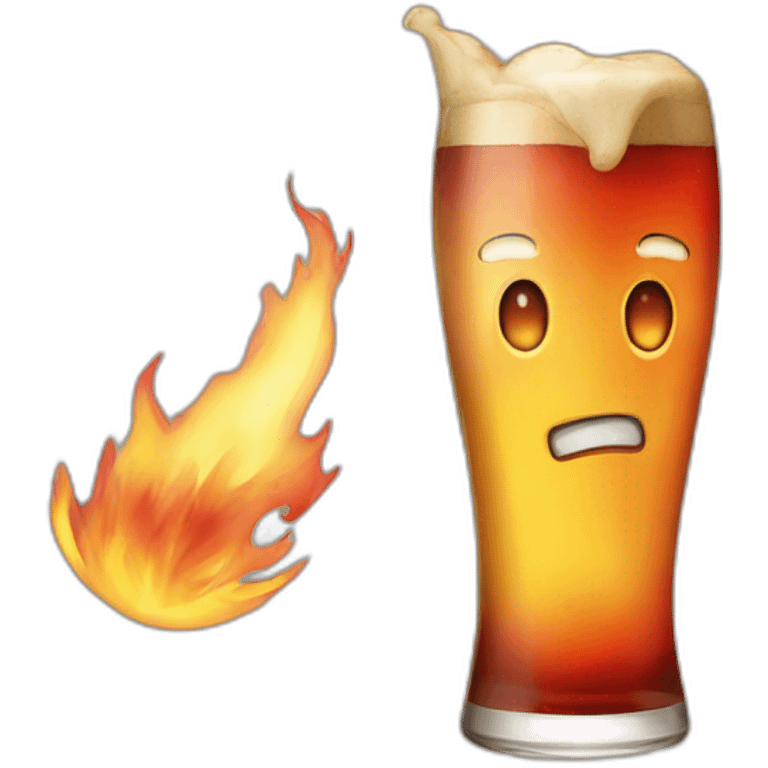 burn and imbibe emoji