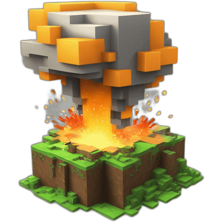 Minecraft bloc tnt explosion emoji