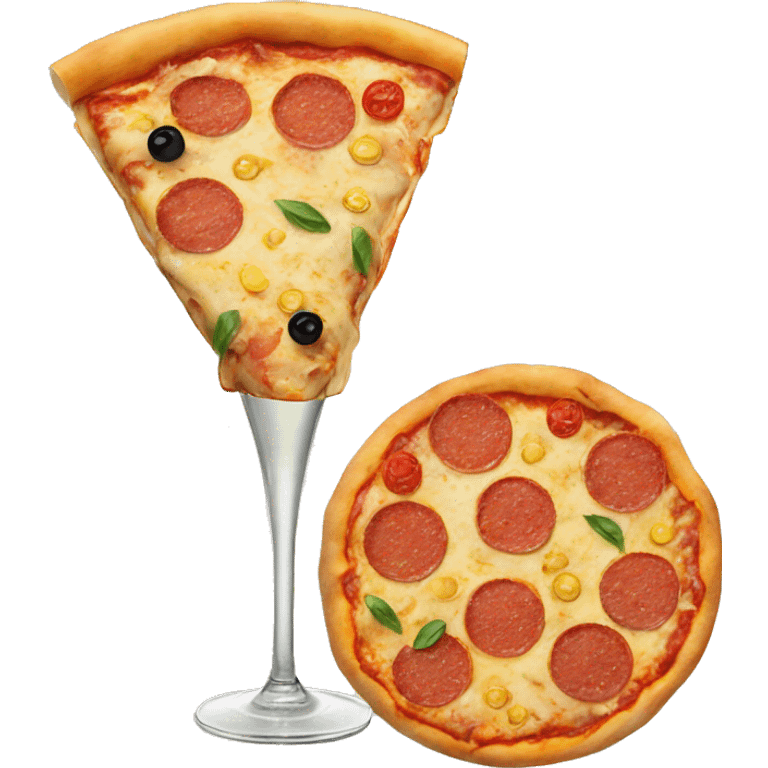 Pizza and Prosecco  emoji