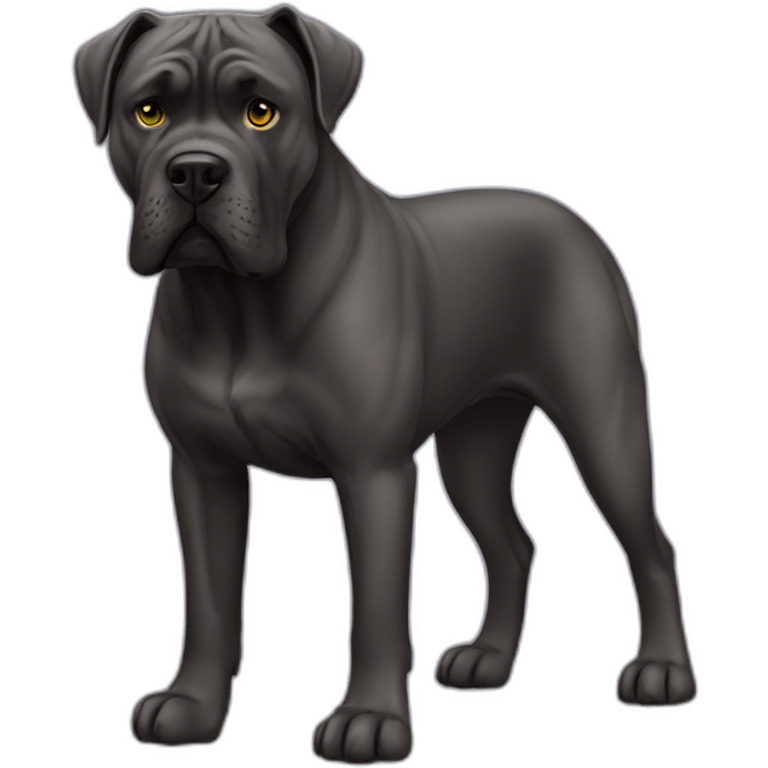 Dog Cane Corso full body emoji