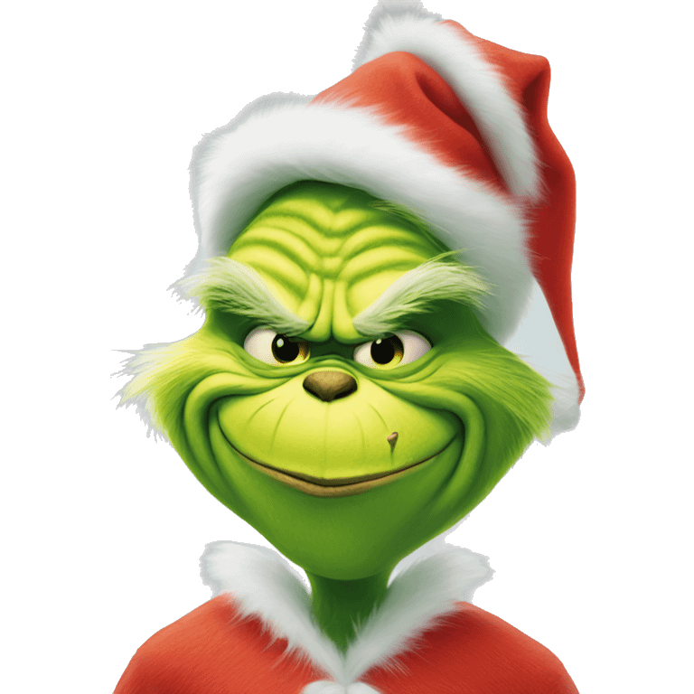 The grinch emoji