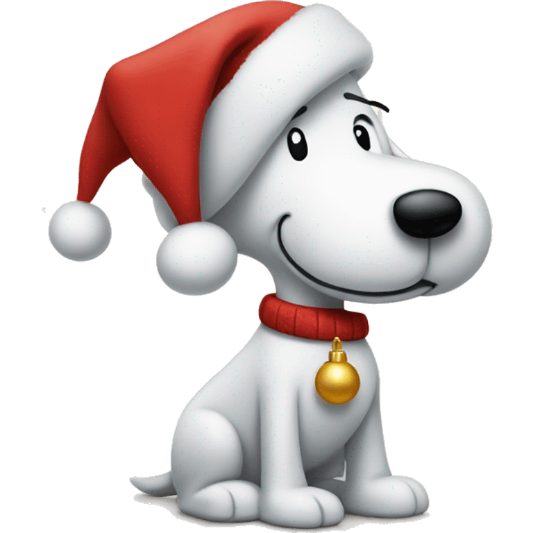 christmas snoopy emoji