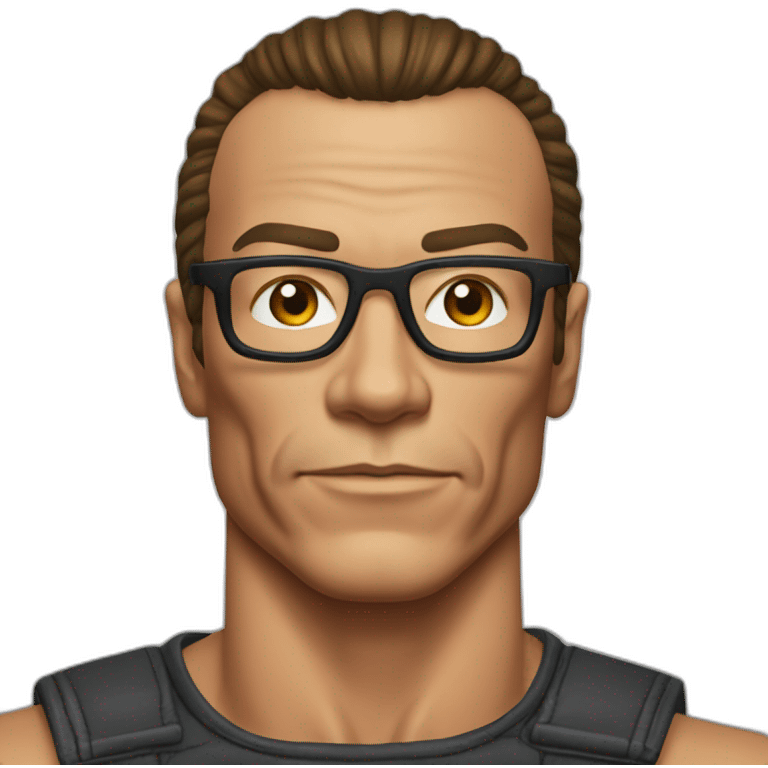 80s-JeanClaude-VanDamme emoji