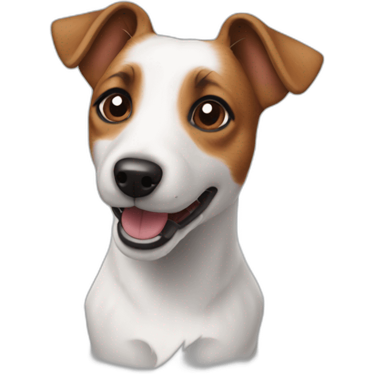 Jack Russell terrier emoji