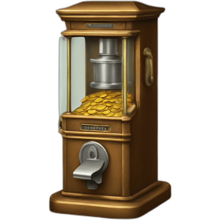 Antique penny machine  emoji