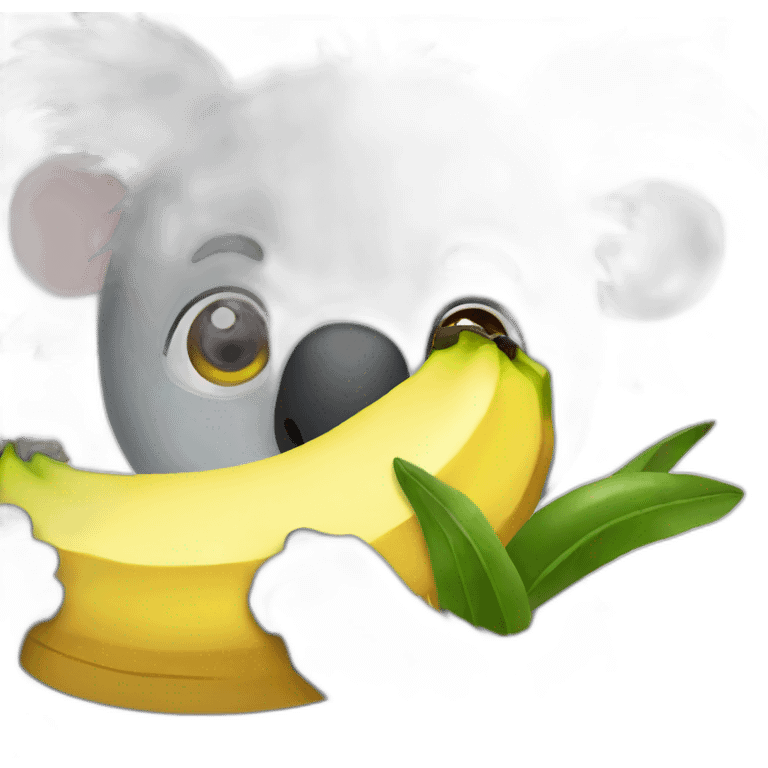 koala-eating-banana emoji