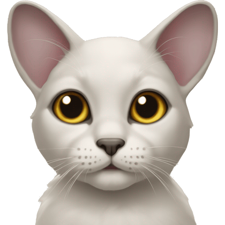 The lop-eared cat emoji