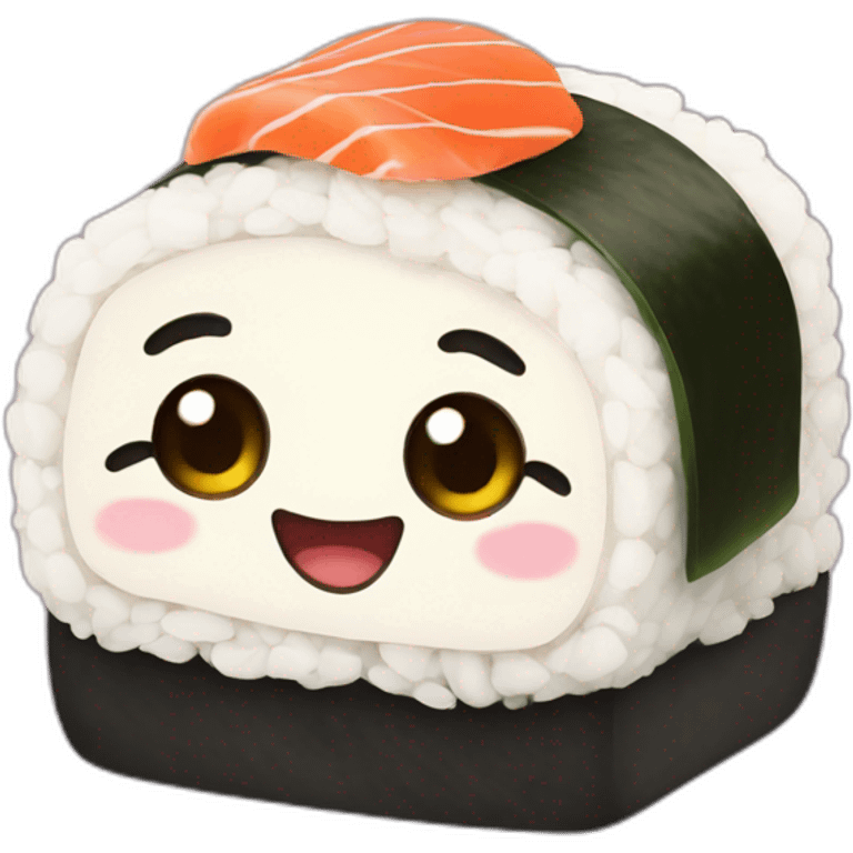 kawaii-sushi emoji