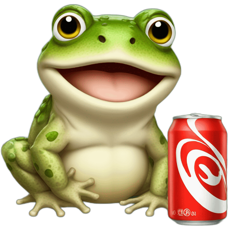 Toad drink coca emoji