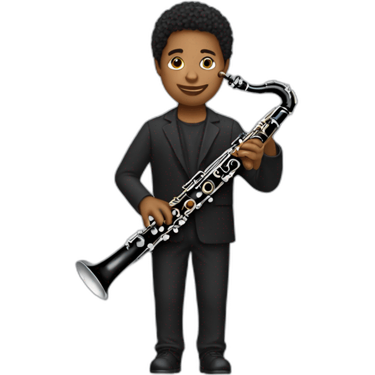  Bb clarinet player emoji