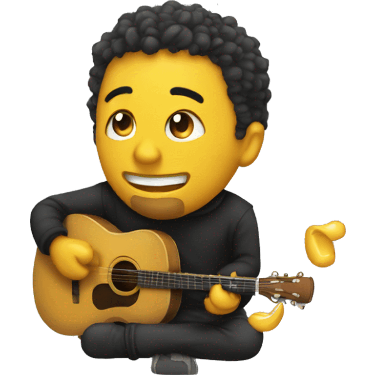 Escuchando música  emoji