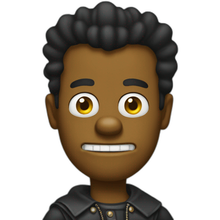 black bart simpson emoji