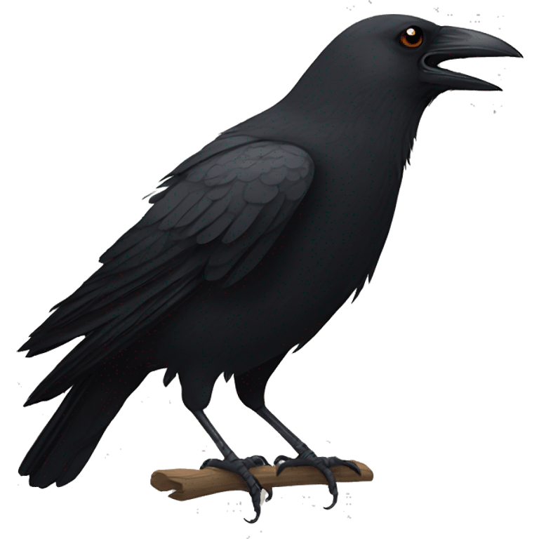 Crow emoji