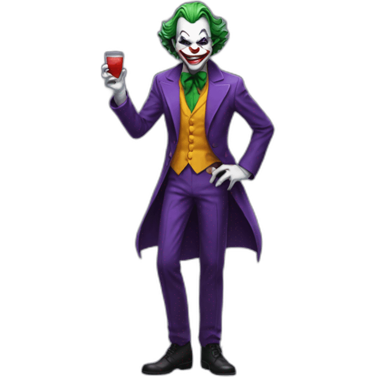 joker fullbody emoji