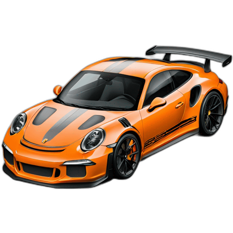 porsche 911 gt3 rs emoji