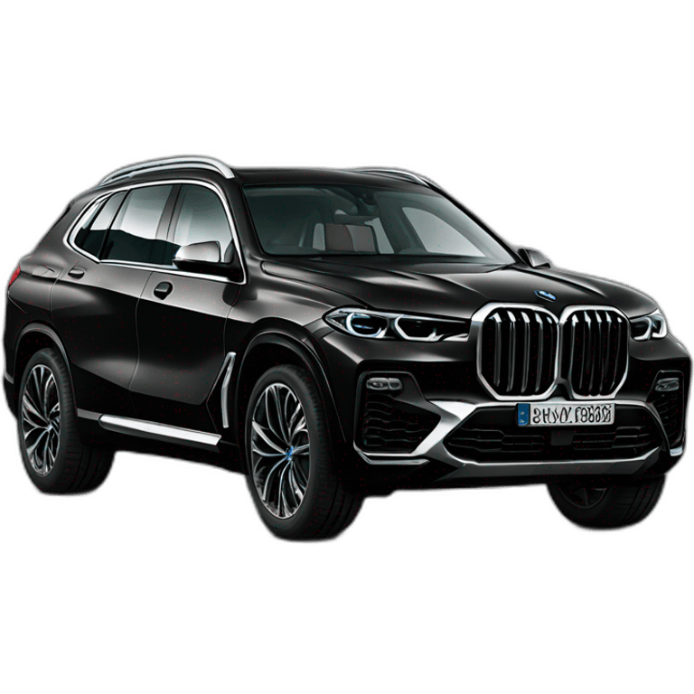 Black bmw x8 emoji