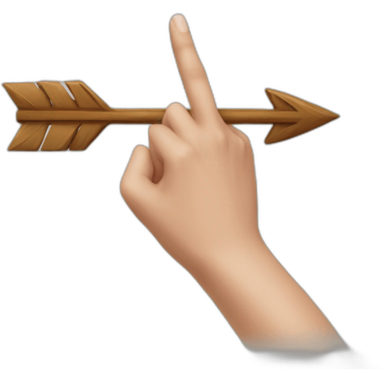 Hand Arrow  emoji