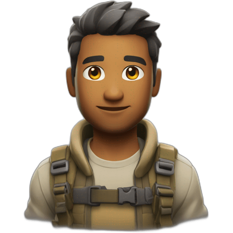 Un guique sur fortnite emoji