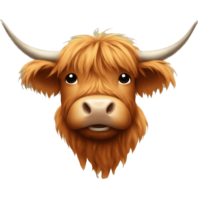 highland cow emoji