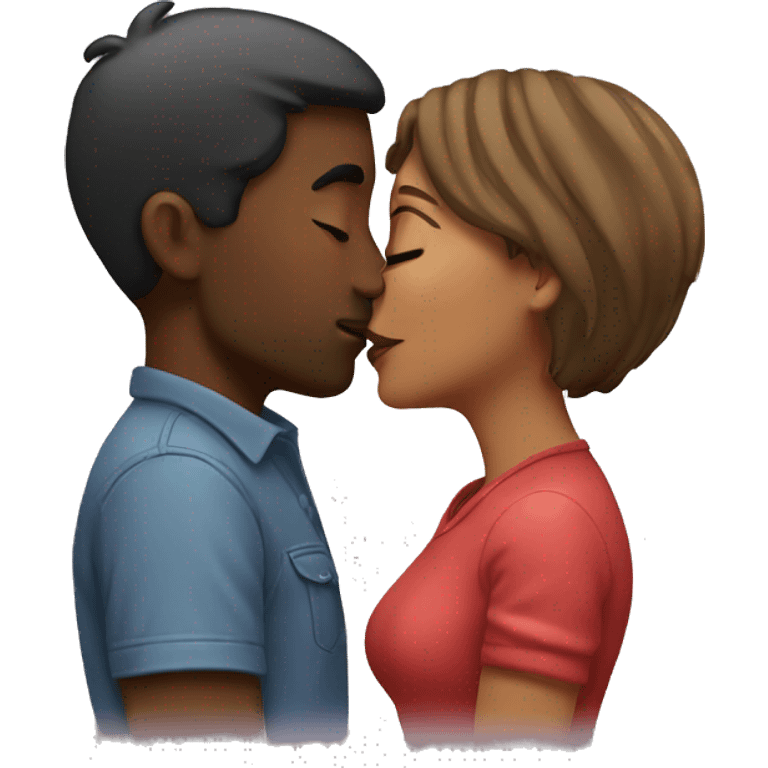 Couple kissing  emoji