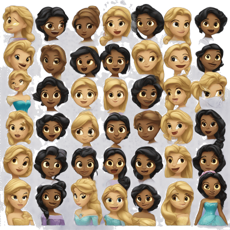 Disney princess  emoji