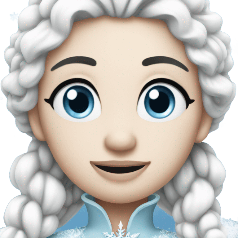 Snow queen emoji