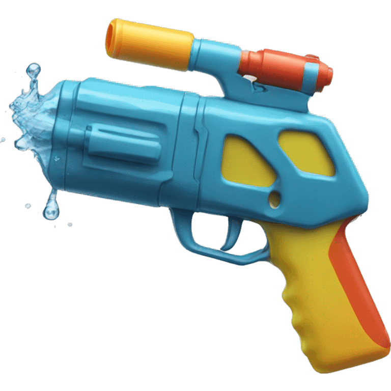 Water gun emoji