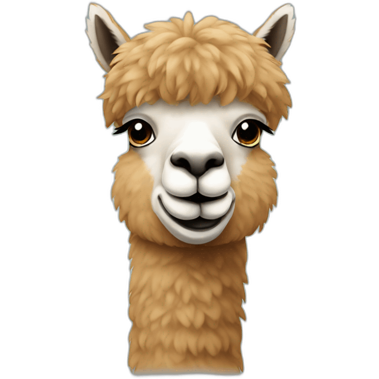 Alpaca emoji