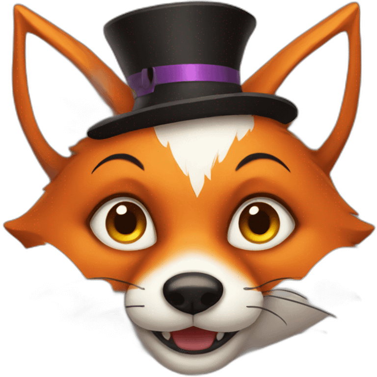 Halloween fox emoji