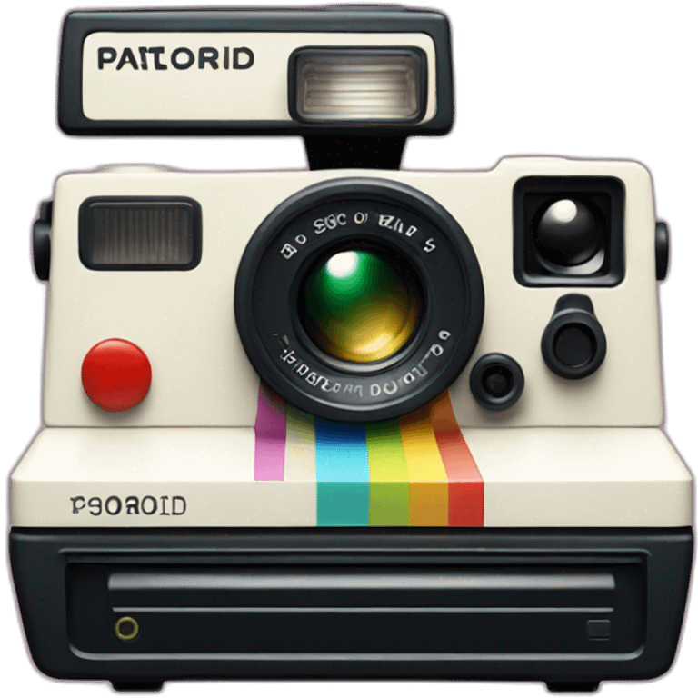 Polaroid camera emoji