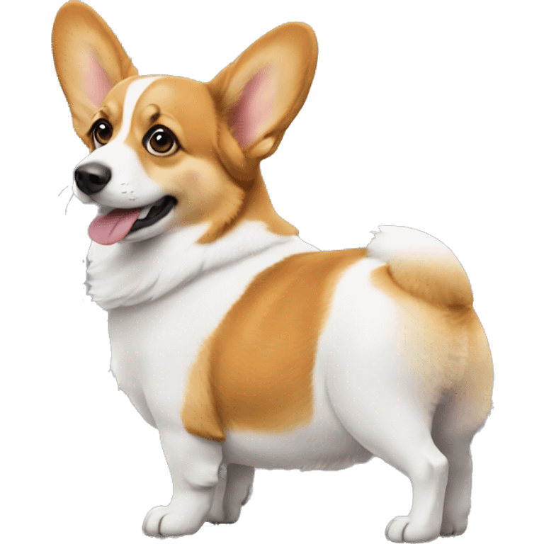 A Corgi Showing Its Butt emoji