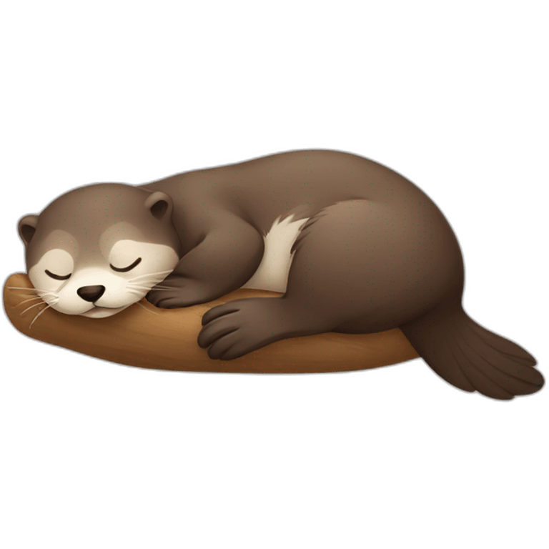 Otter sleep emoji