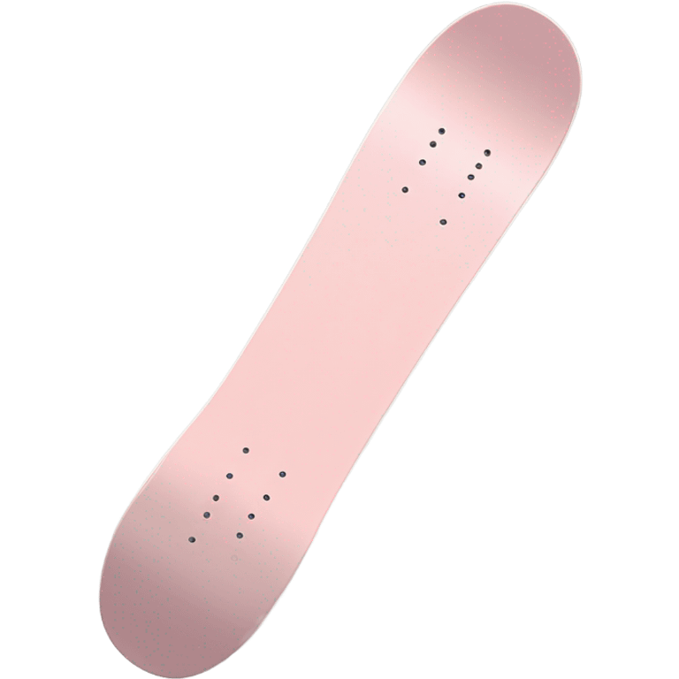 soft pink snowboard emoji