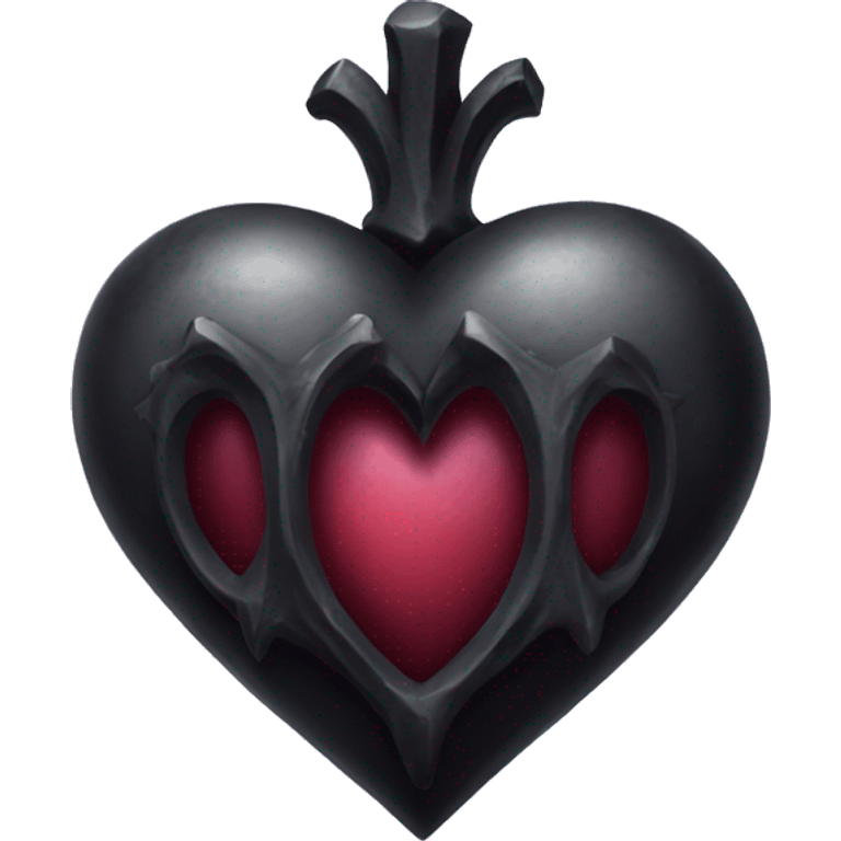 gothic heart emoji