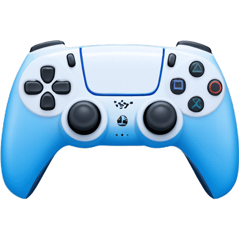 Blue ps5 controller emoji