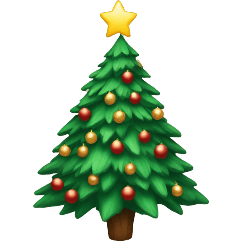 Christmas tree emoji