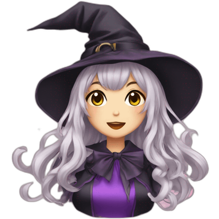 Gyaru witch emoji