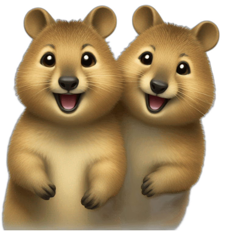 Happy-two-Quokkas emoji