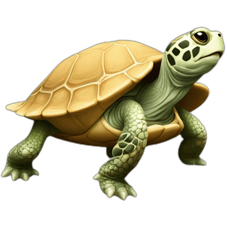 Tortue sur saturne emoji